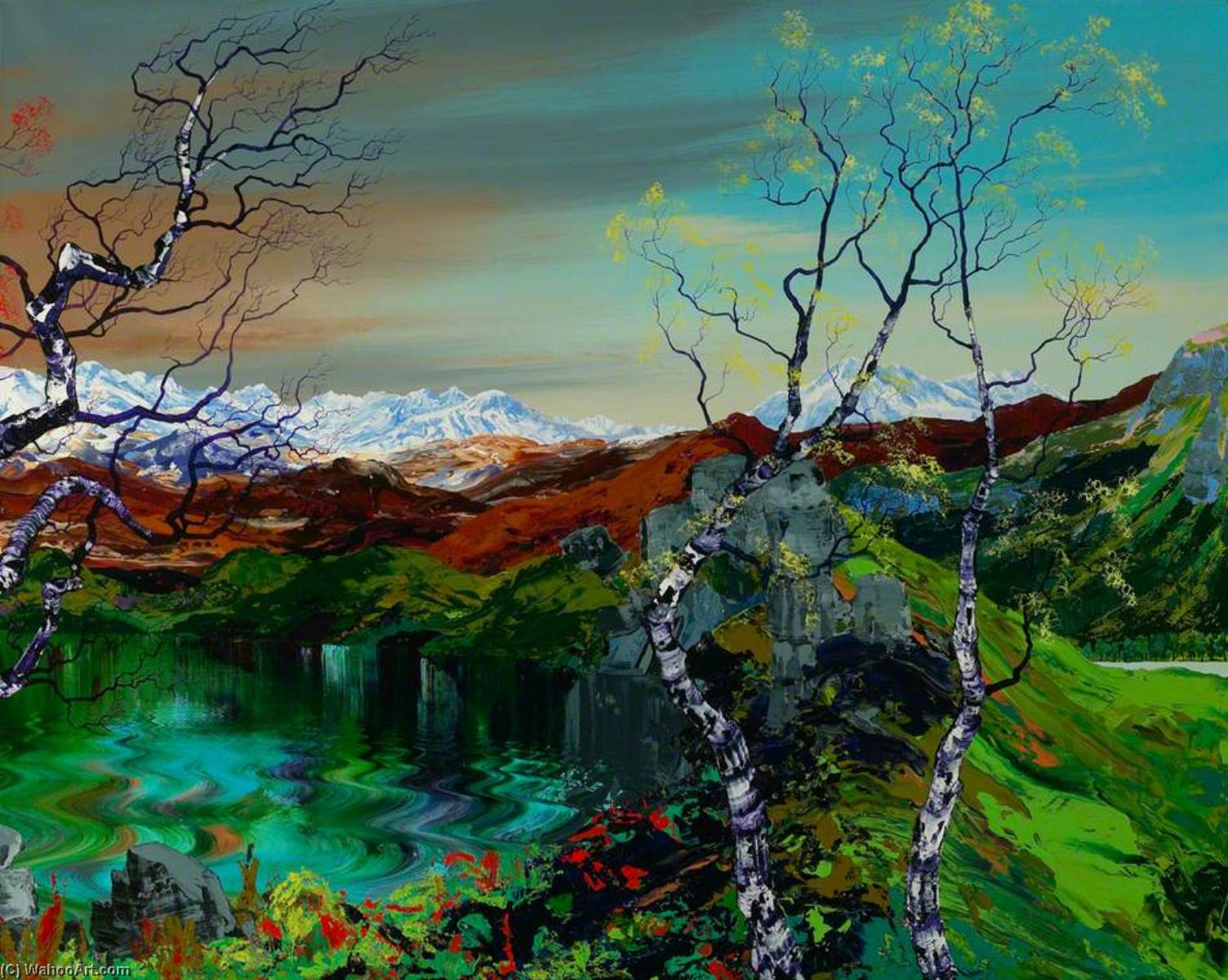 The Great Glen Through Four Seasons (panel 3 Of 4) — James Hawkins