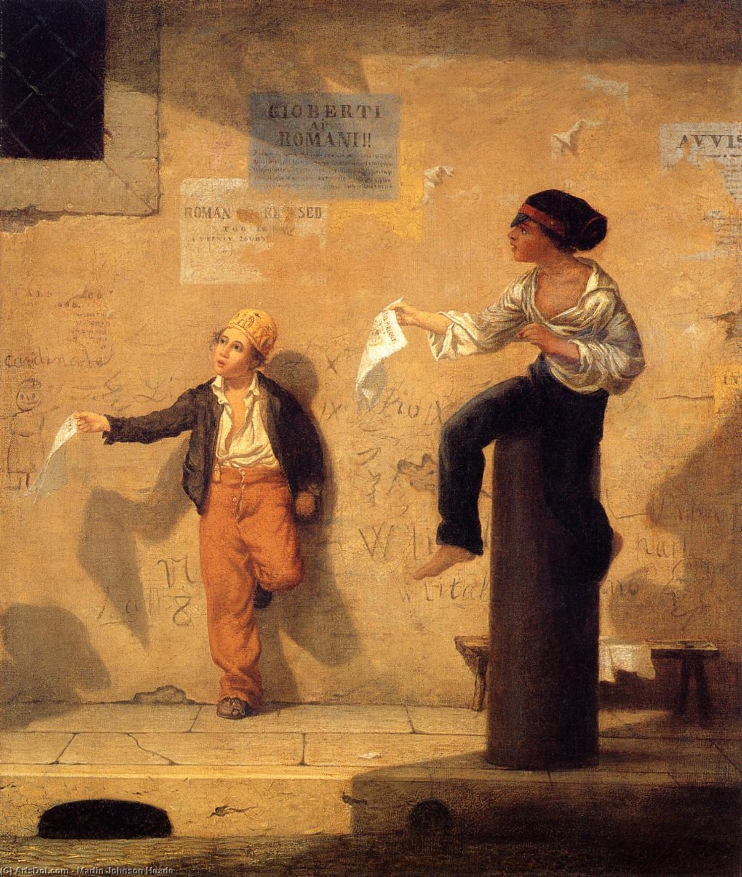 The Roman Newsboys — Мартин Джонсон Хед