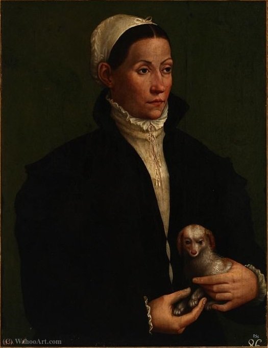Lady With Dog — Nicolas Neufchatel