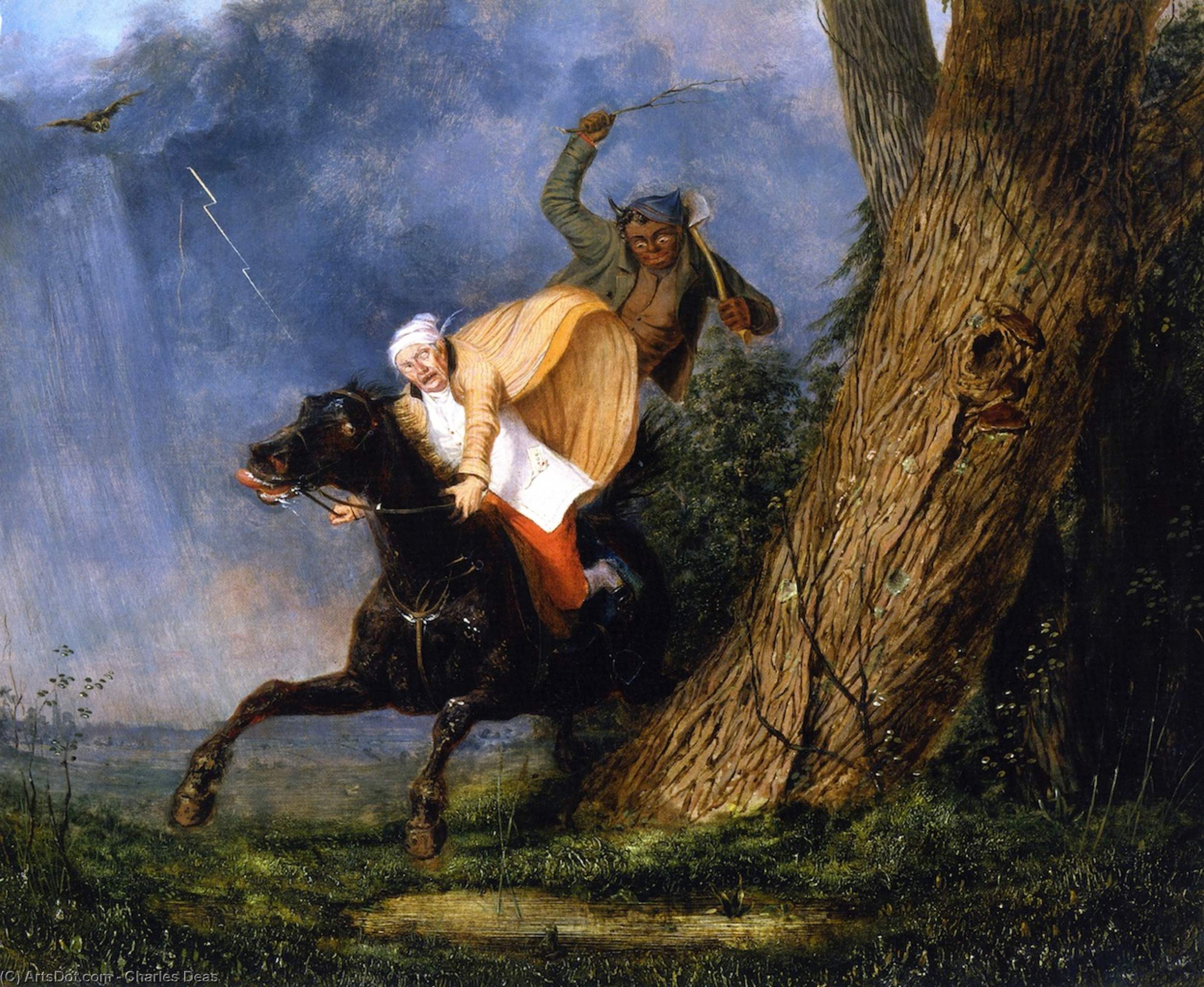 The Devil And Tom Walker — Charles Deas