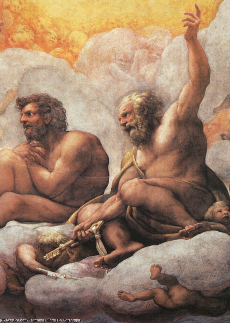 The Apostles Peter And Paul — Antonio Allegri Da Correggio