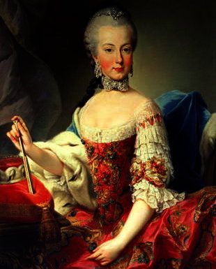 Archduchess Maria Amalia Habsburg-lothringen, , Eighth Child Of Empress Maria Theresa — Martin Ii Mytens