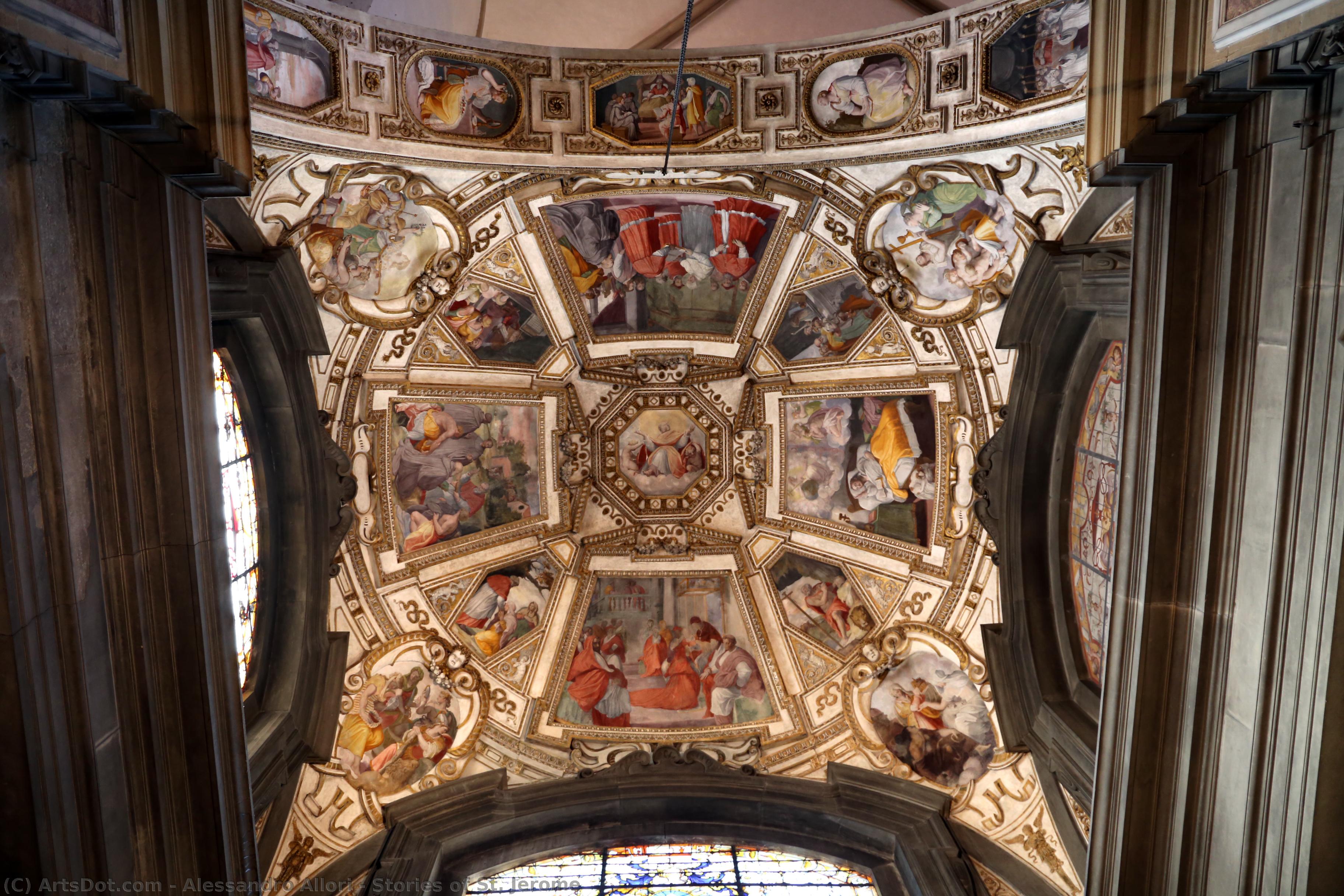 Stories Of St. Jerome — Alessandro Allori