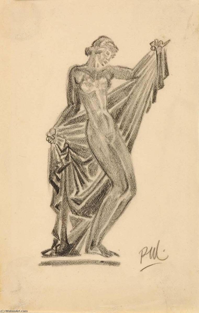 Nude With Drape — ポール・マンシップ