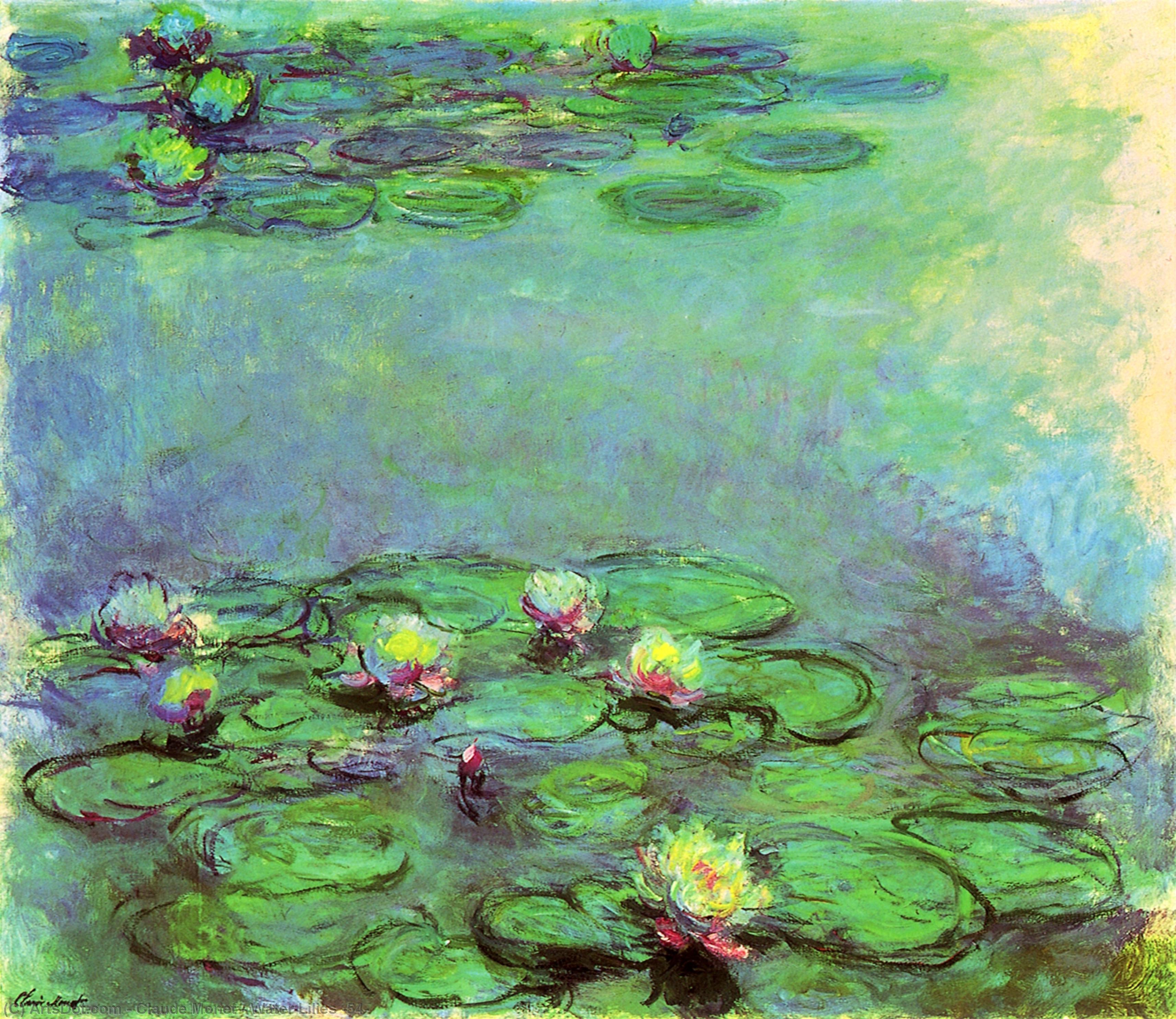 Water Lilies (54) — Claude Monet