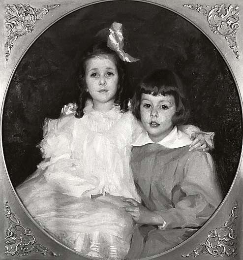 Elizabeth And Herbert Turner, (painting) — Lydia Field Emmet
