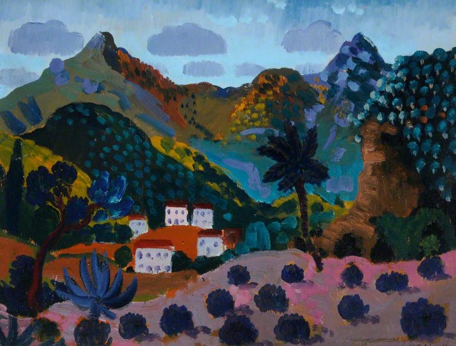 Mediterranean Coast Scene — Джеймс Диксон Иннес