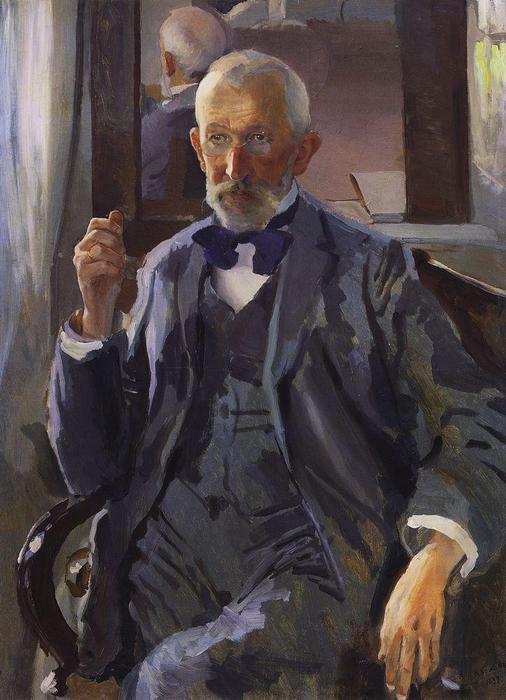 Portrait Of A. Somov, The Artist's Father — Konstantin Andreevic Somov