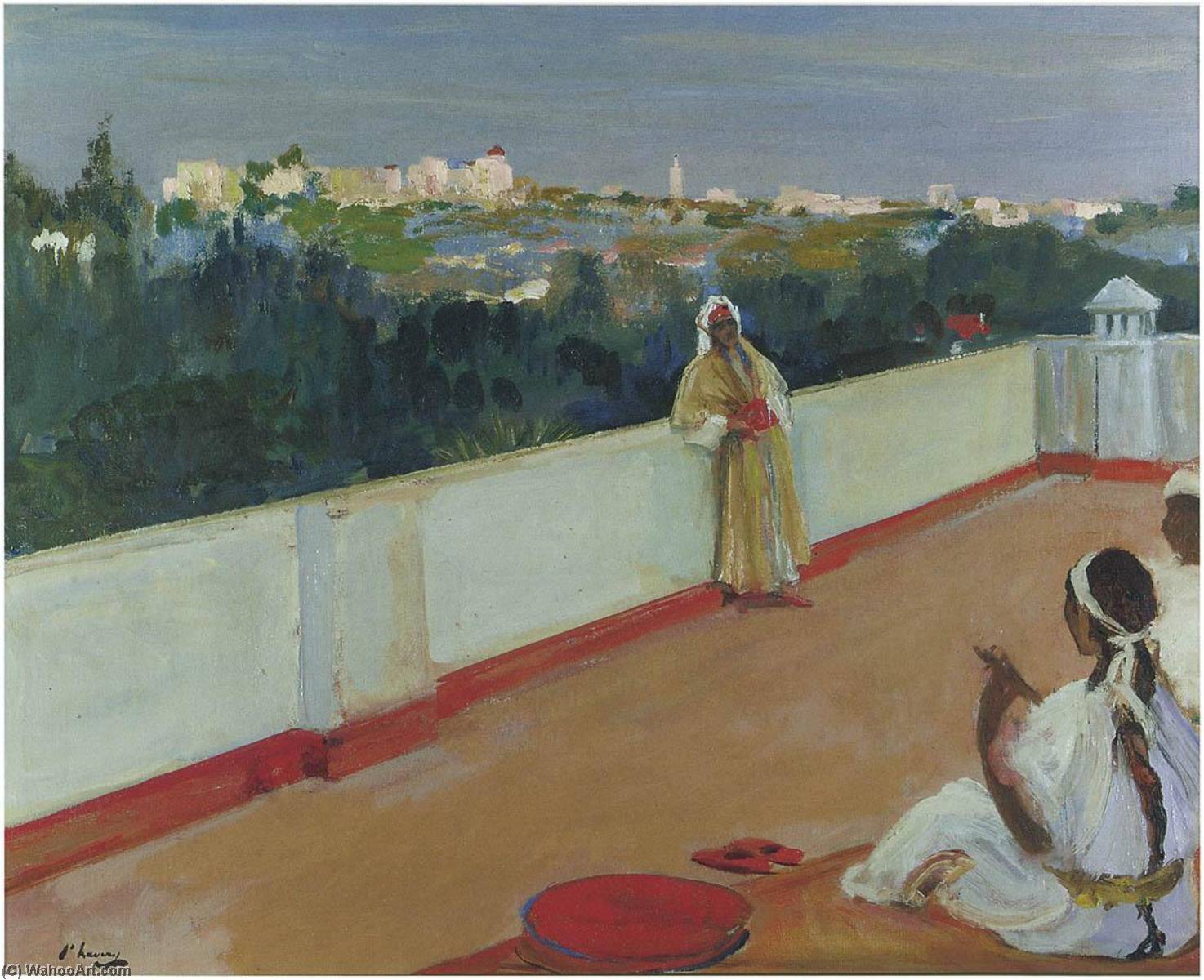 Evening On The House Roof — Sir John Lavery