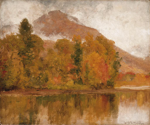 The Fog Clearing Off-autumn On The Delaware — Thomas Worthington Whittredge