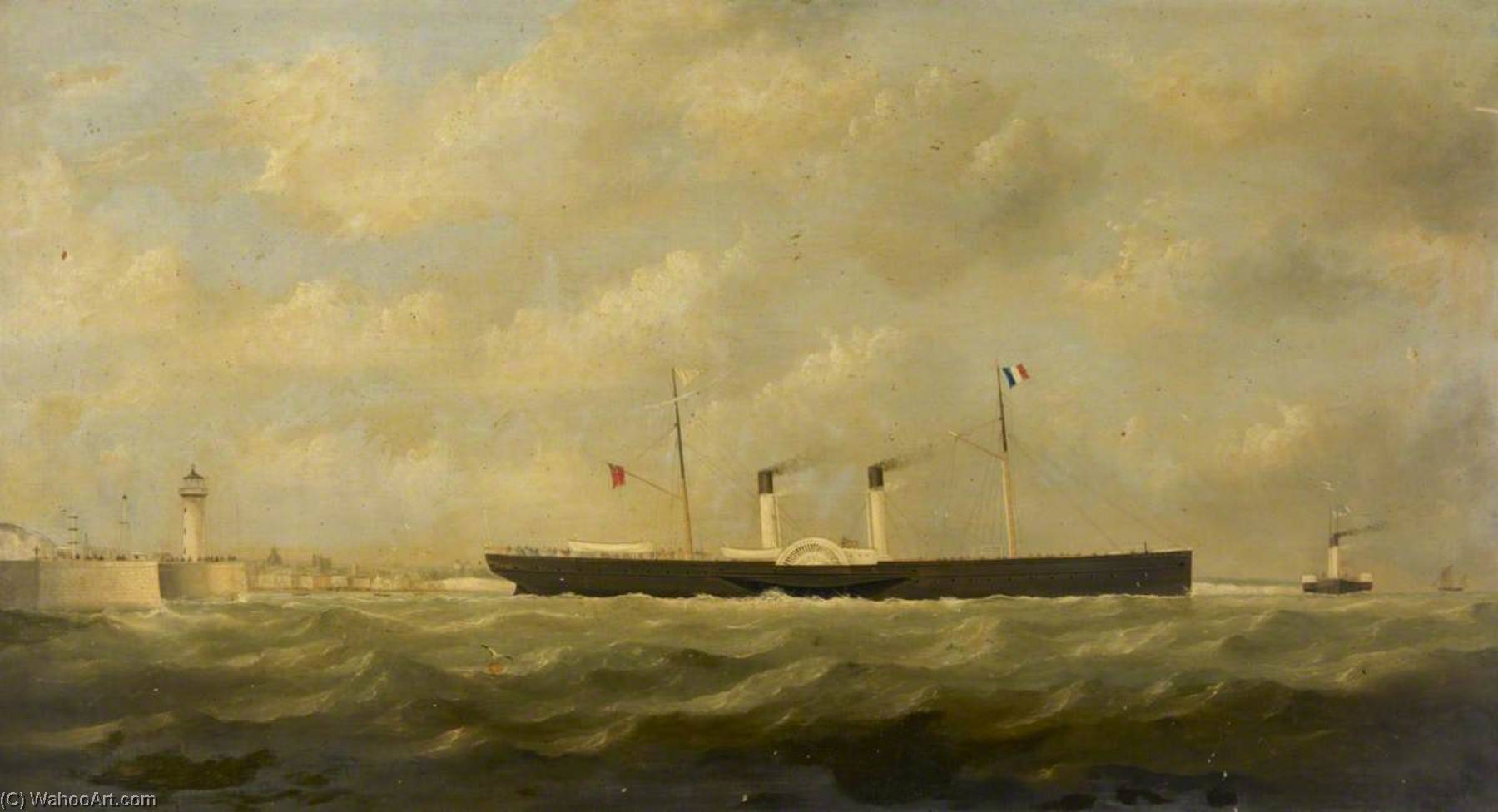 The Paddle Steamer 'bordeaux' — George Mears