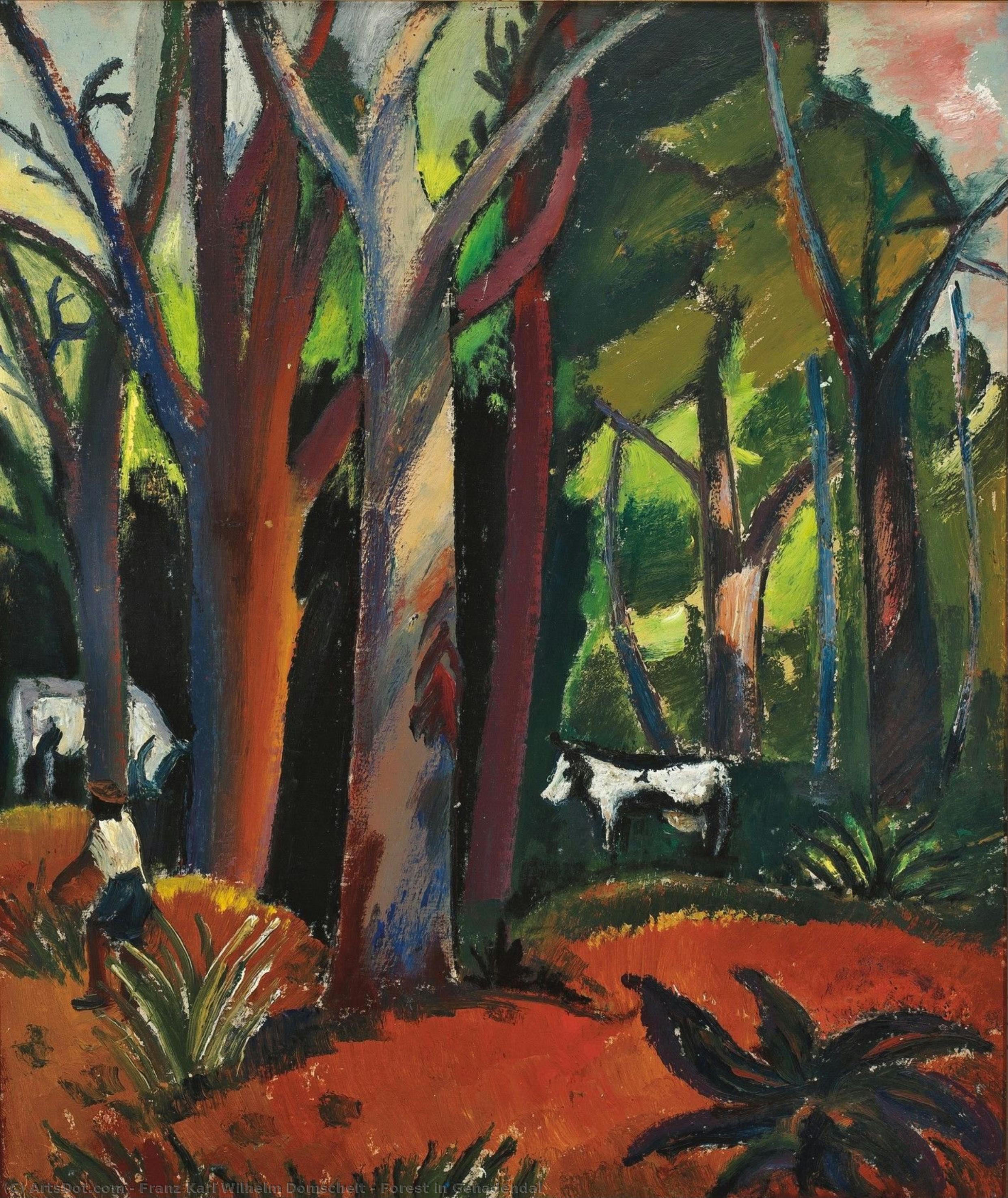 Forest In Genadendal — Franz Karl Wilhelm Domscheit