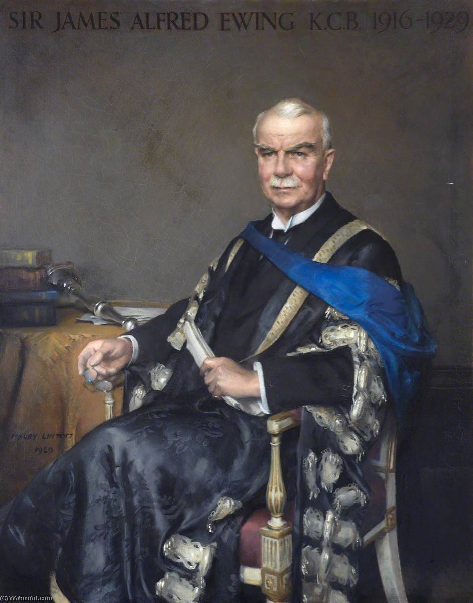 Sir James Alfred Ewing (1855–1935) — Henry John Lintott