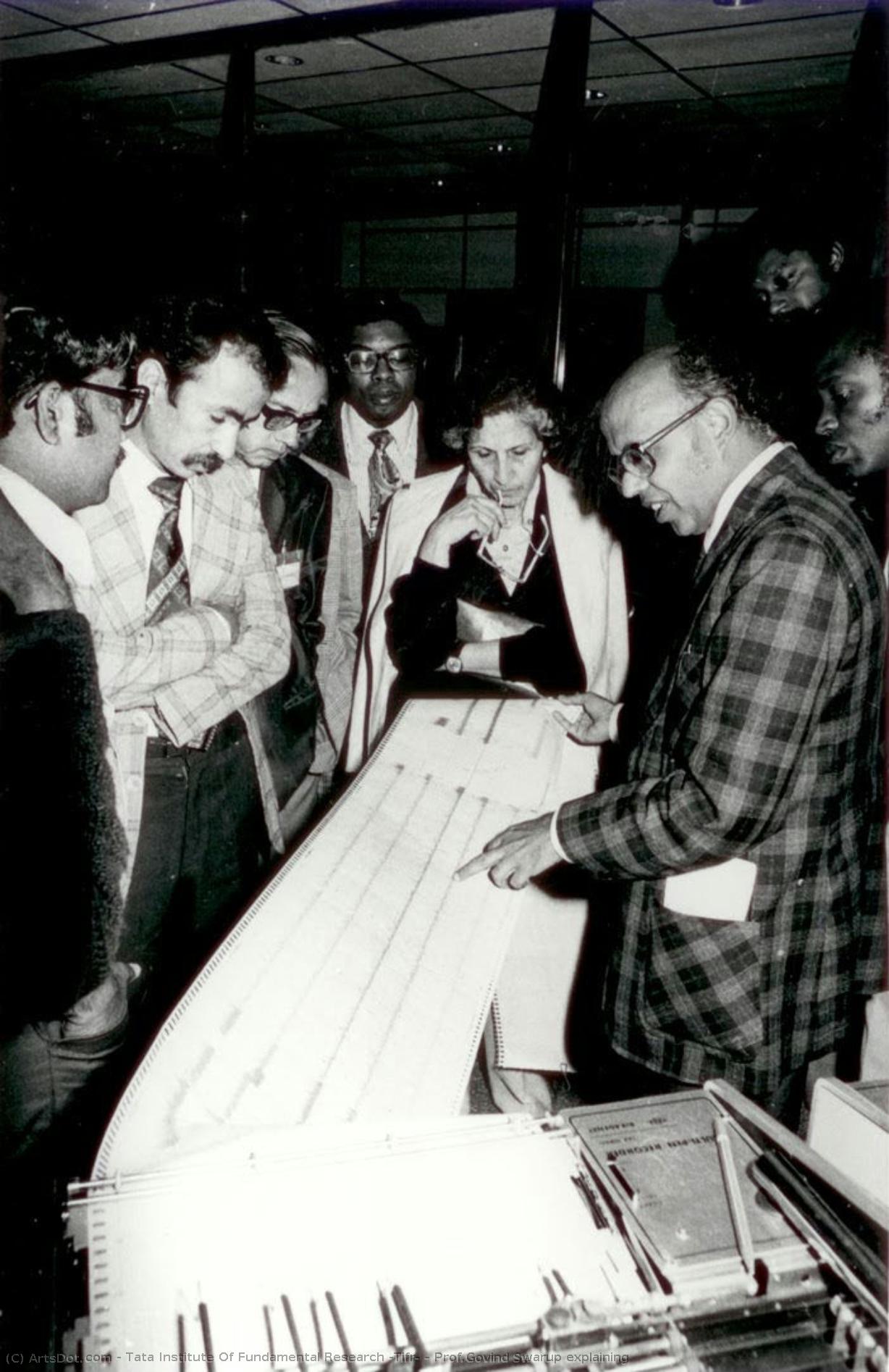 Prof.govind Swarup Explaining — Tata Institute Of Fundamental Research (tifr)