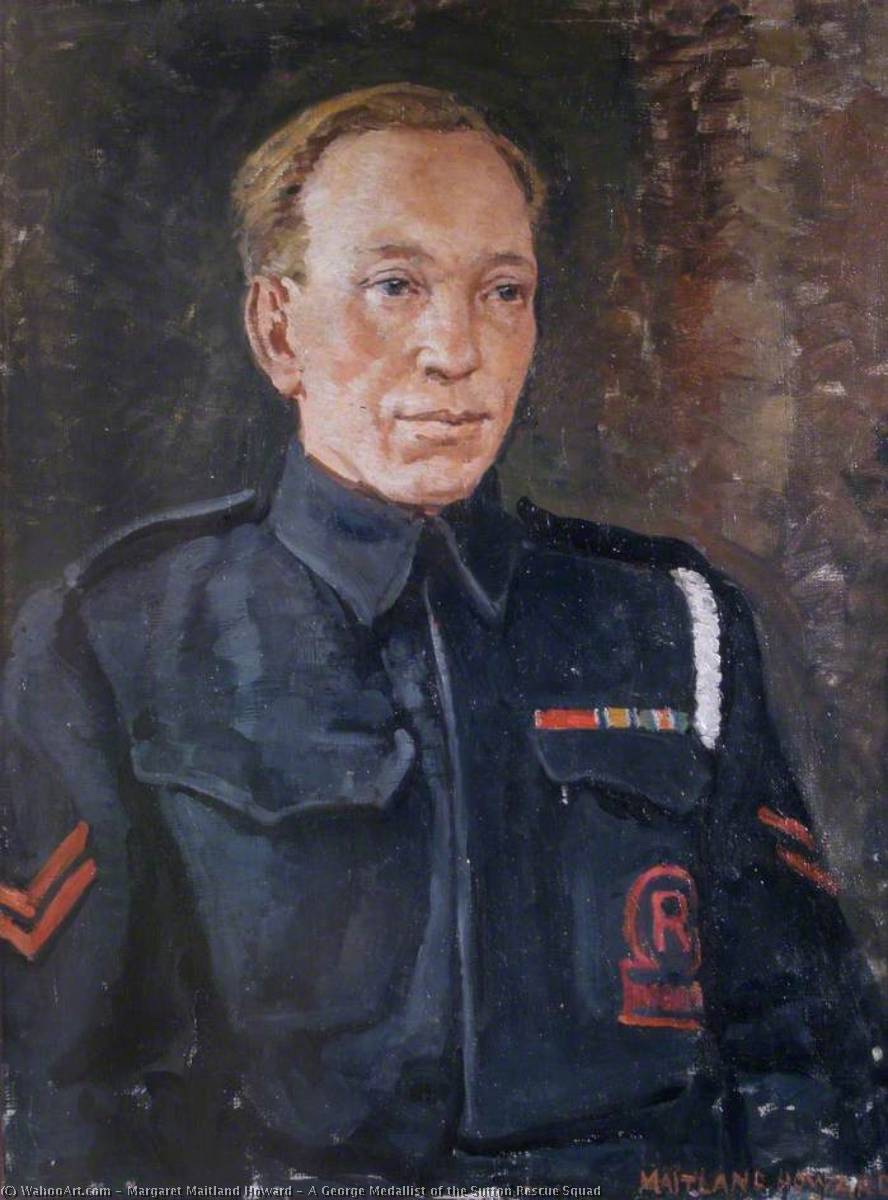 A George Medallist Of The Sutton Rescue Squad — Margaret Maitland Howard