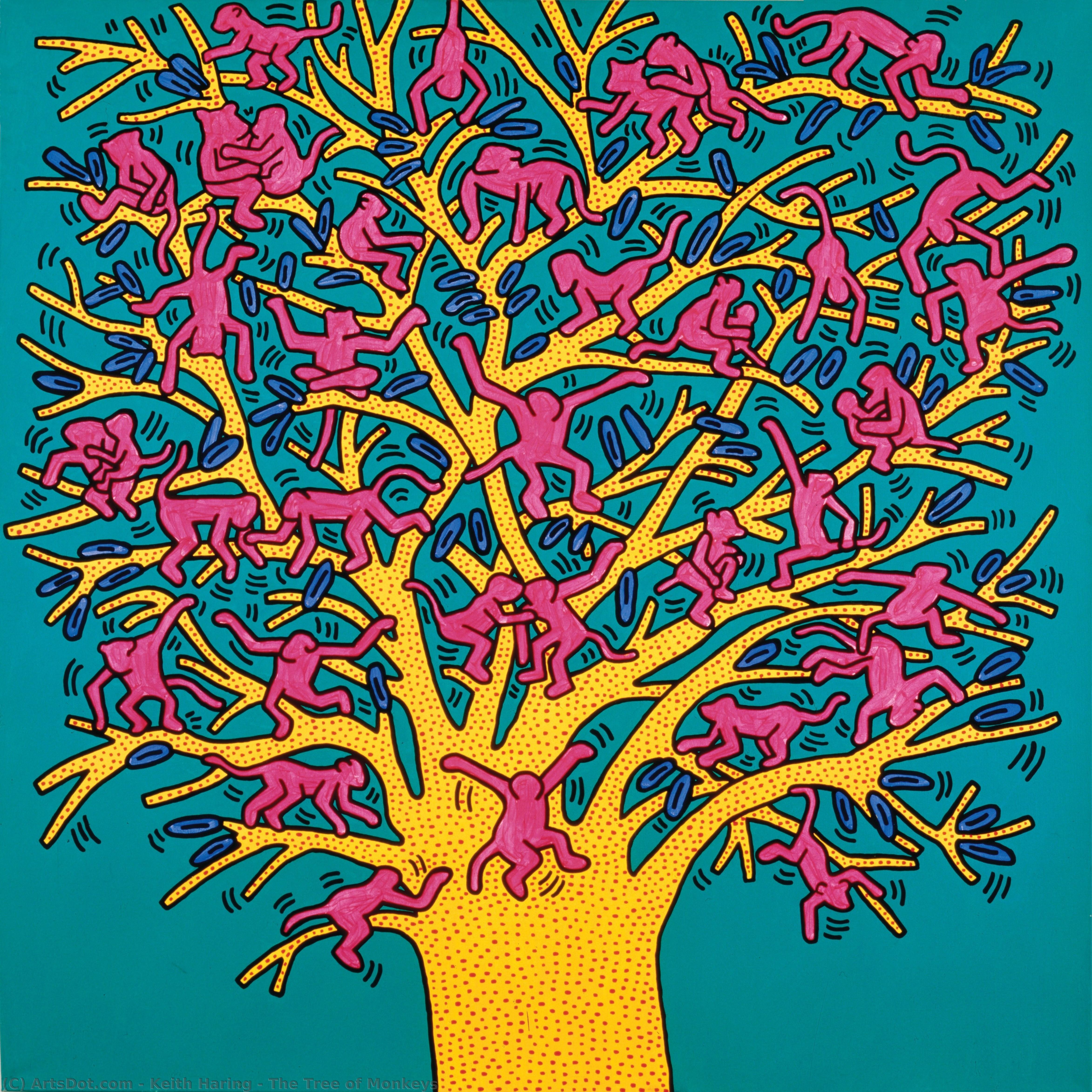 The Tree Of Monkeys — キース・ヘアリング