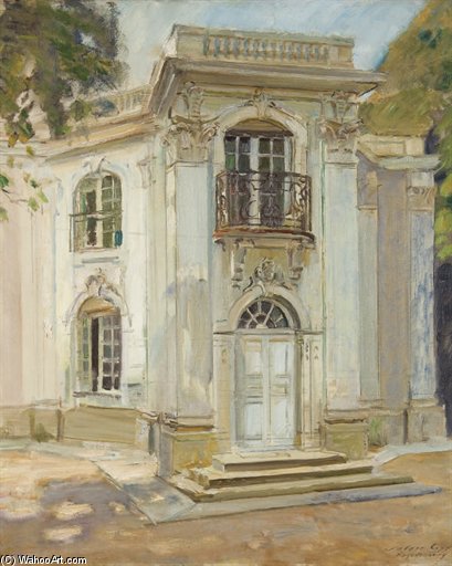 Le Pagodenburg Dans Le Parc Du Chateau De Nymphenburg — Walter Gay