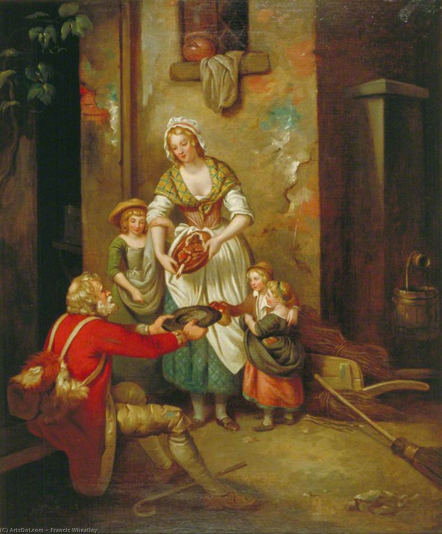 The Benevolent Cottager — Франсис Уителли