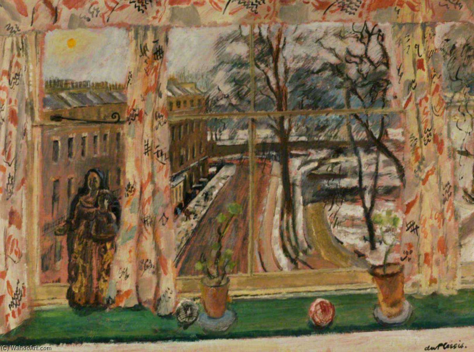 Mecklenburgh Square, Winter — Enslin Du Plessis