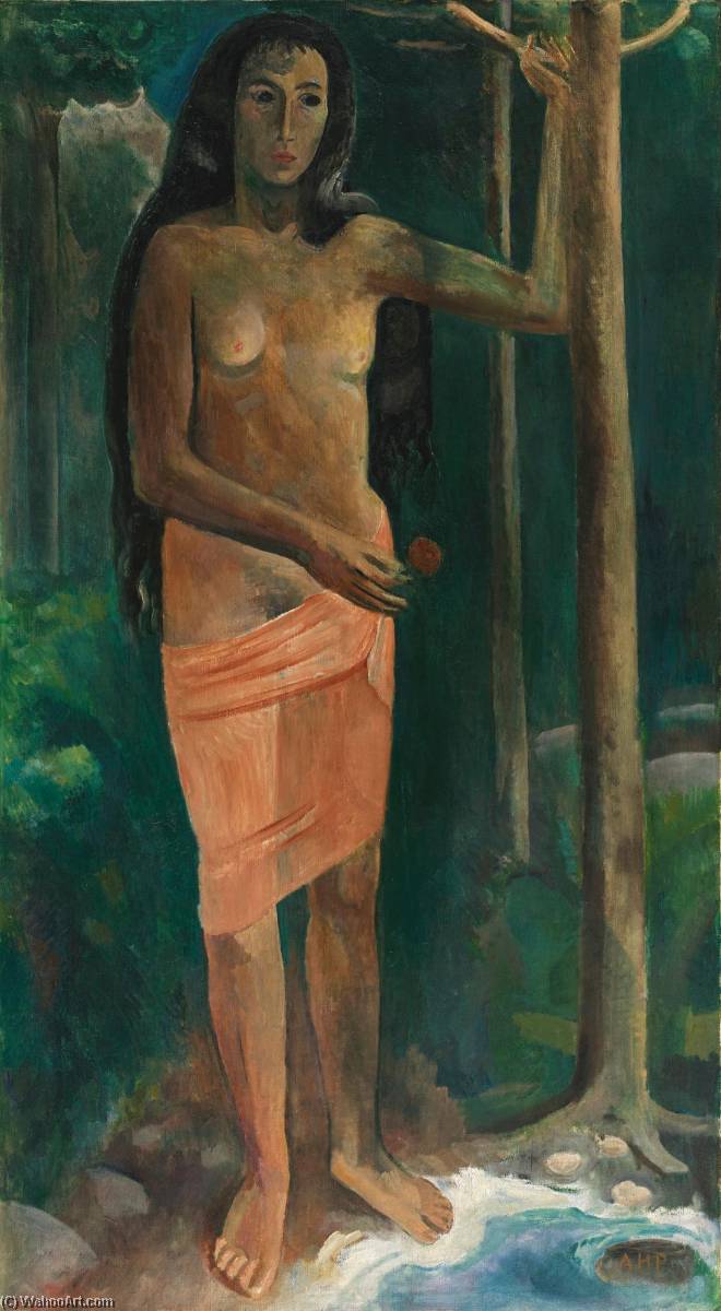Mädchen Im Walde, 1920 — Alfred Heinrich Pellegrini
