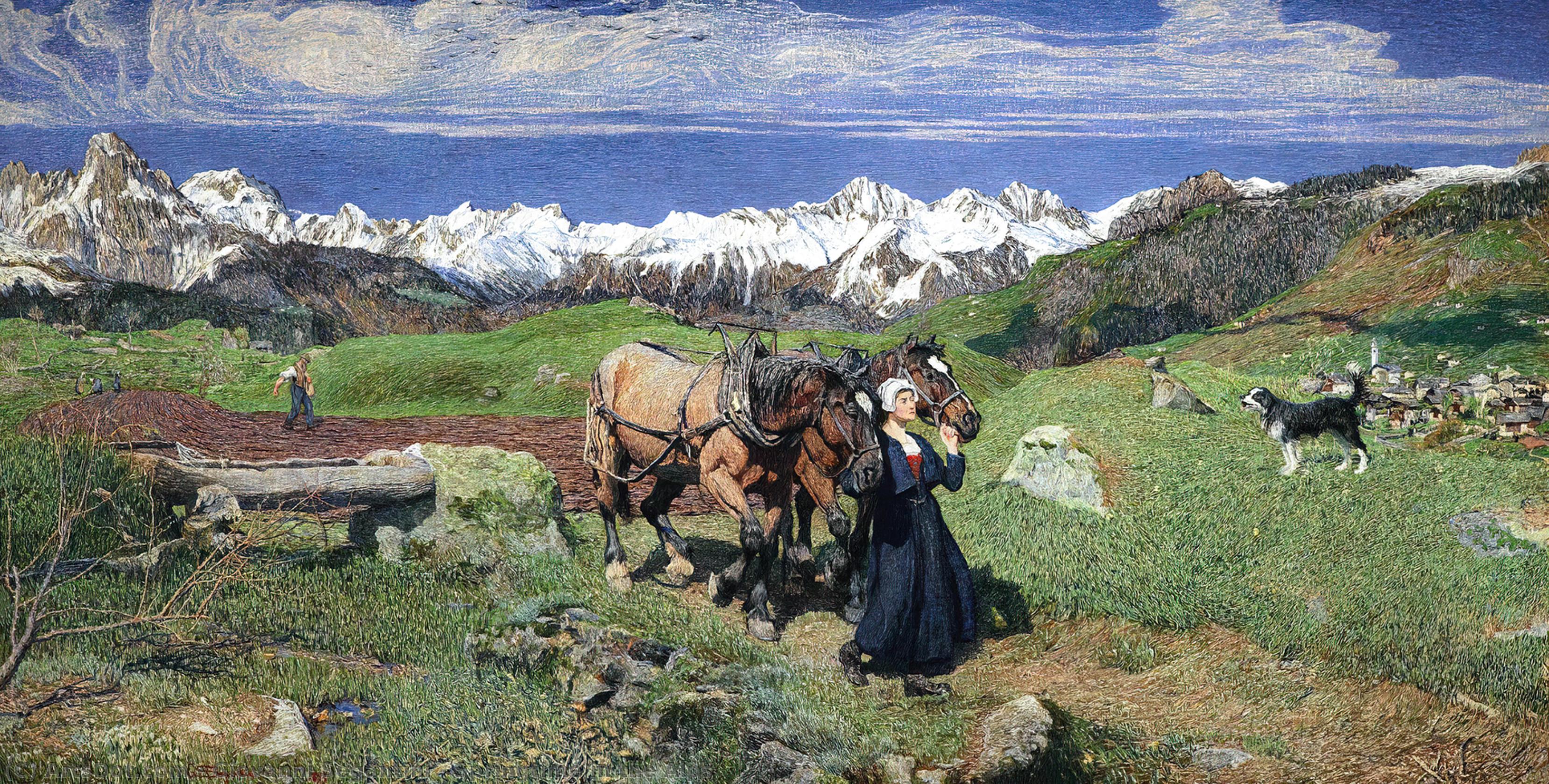 Springtime In The Alps — Джорноандо Сегантини