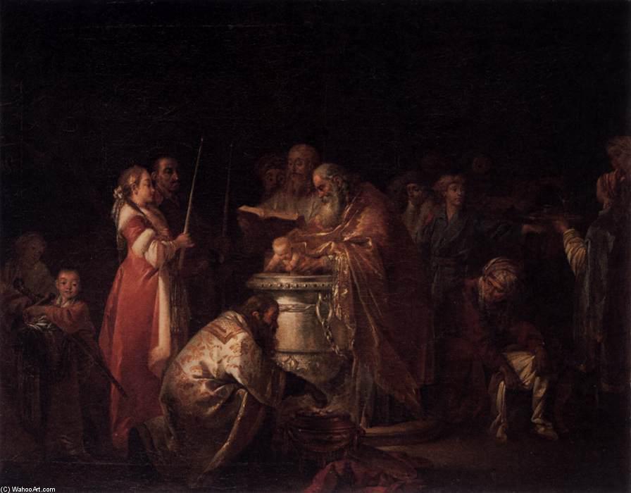 The Russian Baptism — Jean-baptiste Le Prince