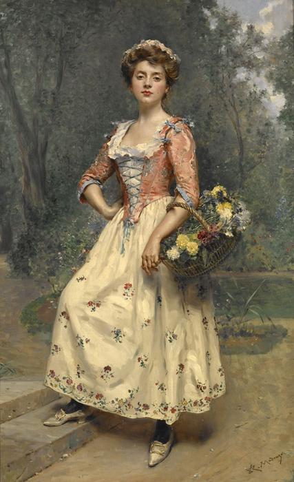 Spring Beauty — Raimundo De Madrazo Y Garreta