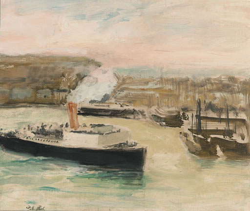 Arrival Of The Pacquet Boat, Dieppe — Jacques-émile Blanche