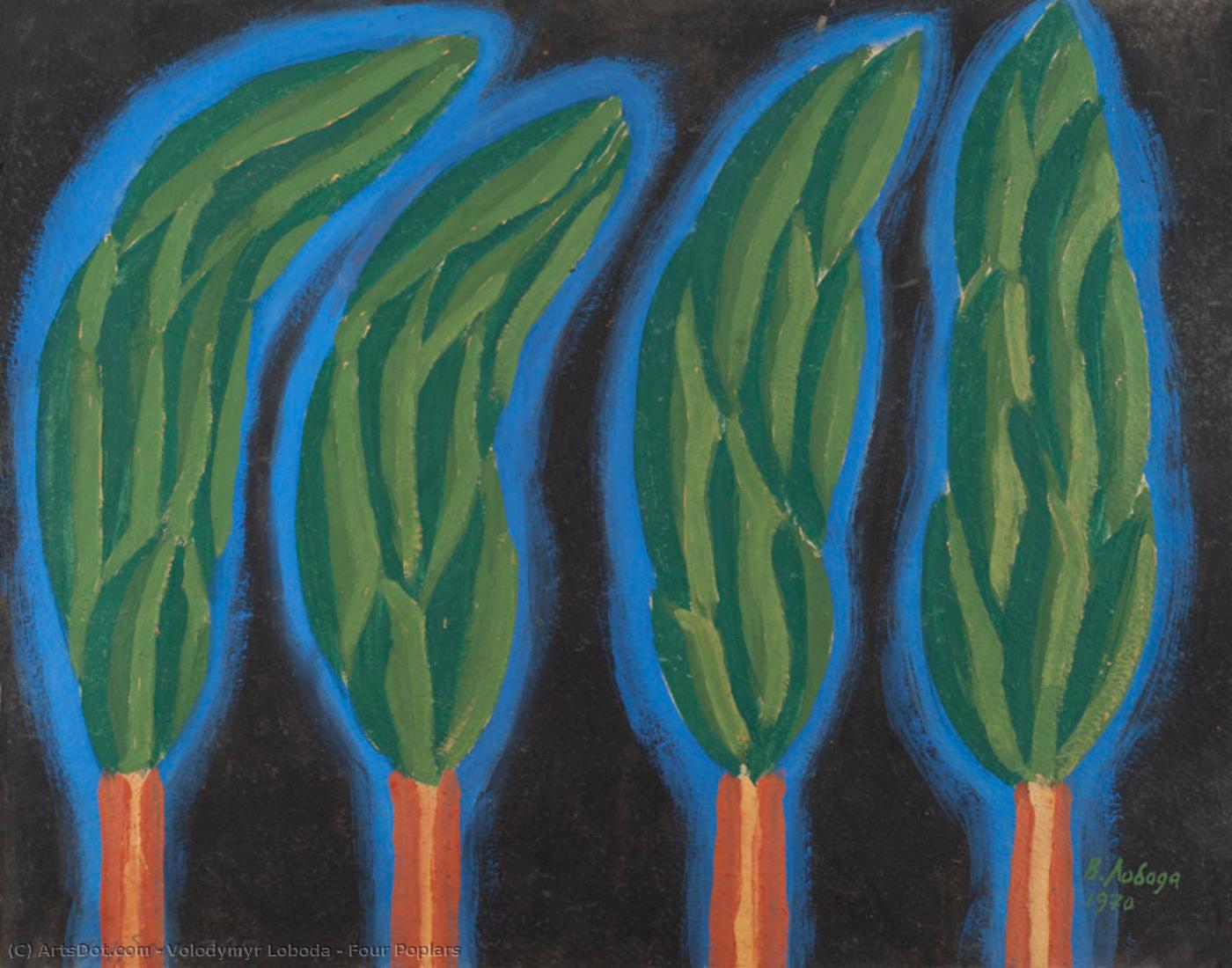 Four Poplars — Wolodymyr Loboda