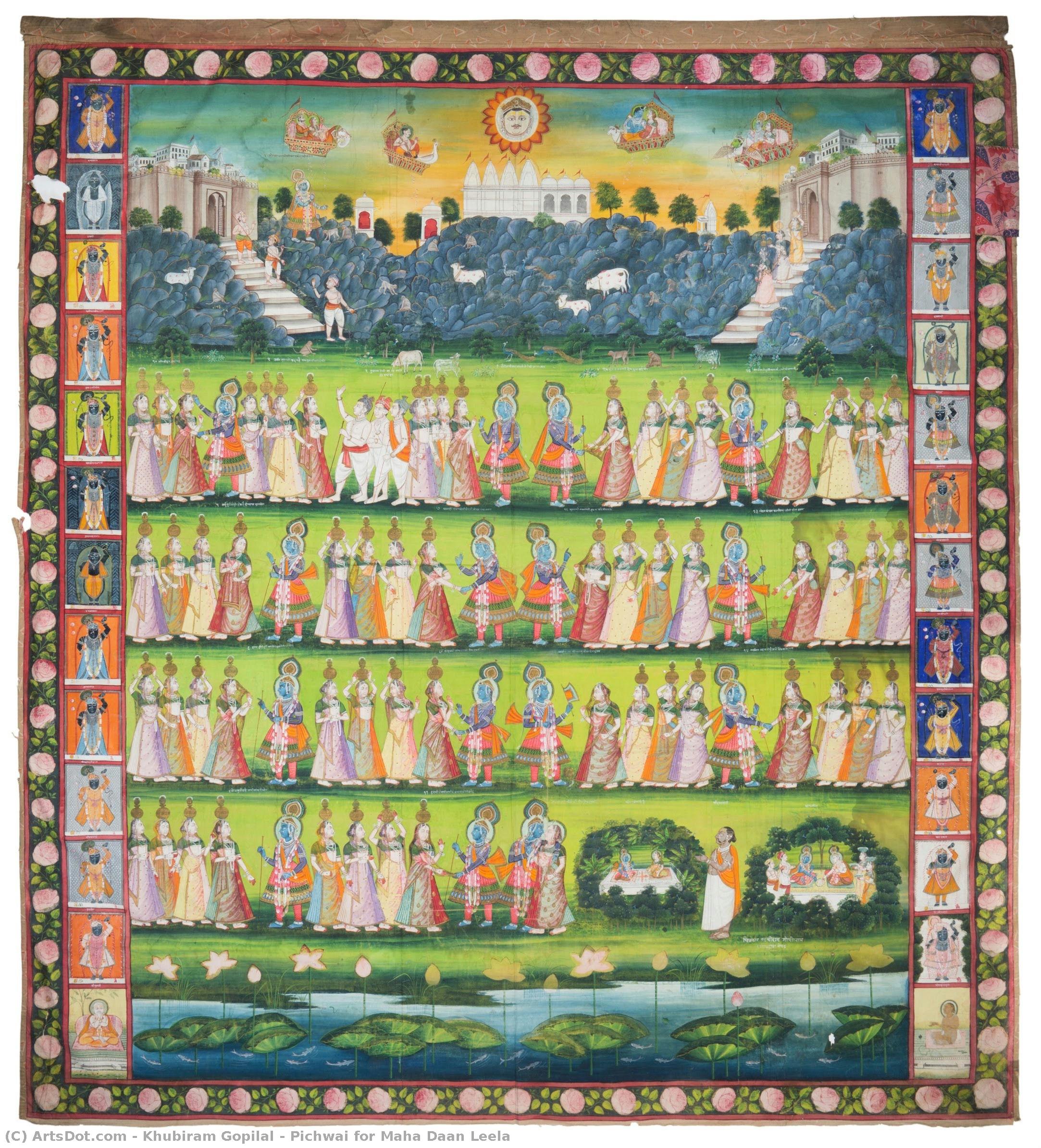 Pichwai For Maha Daan Leela — Khubiram Gopilal