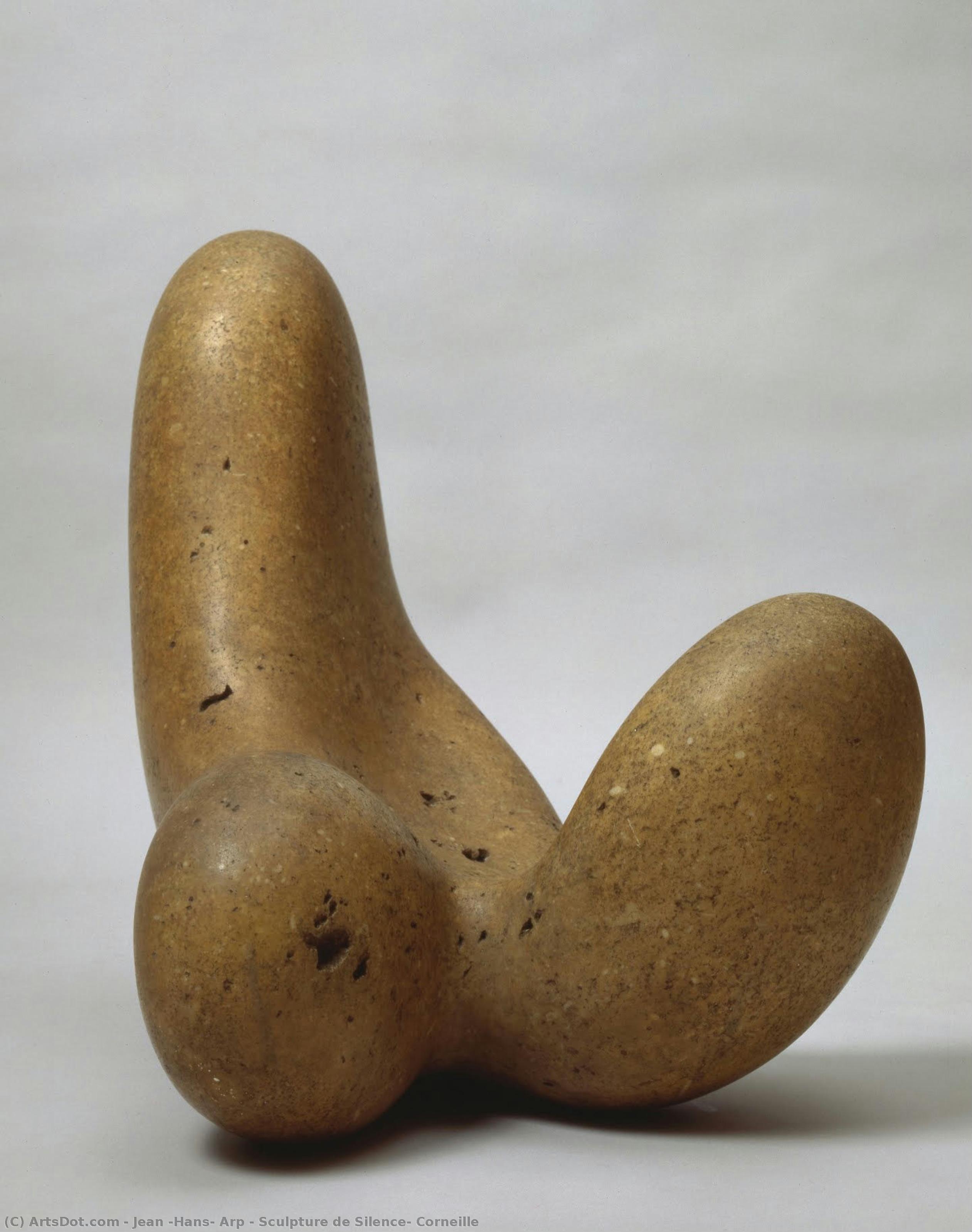 Sculpture De Silence, Corneille — Жан Арп
