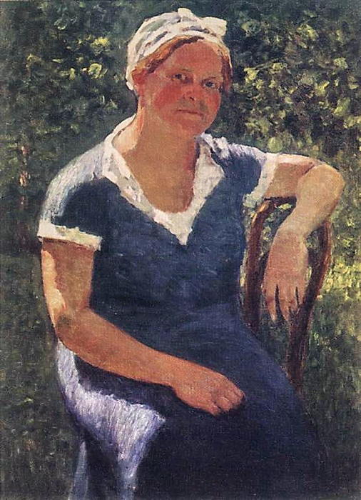 Portrait Of Valentina Grabar — Igor Emmanuilovich Grabar