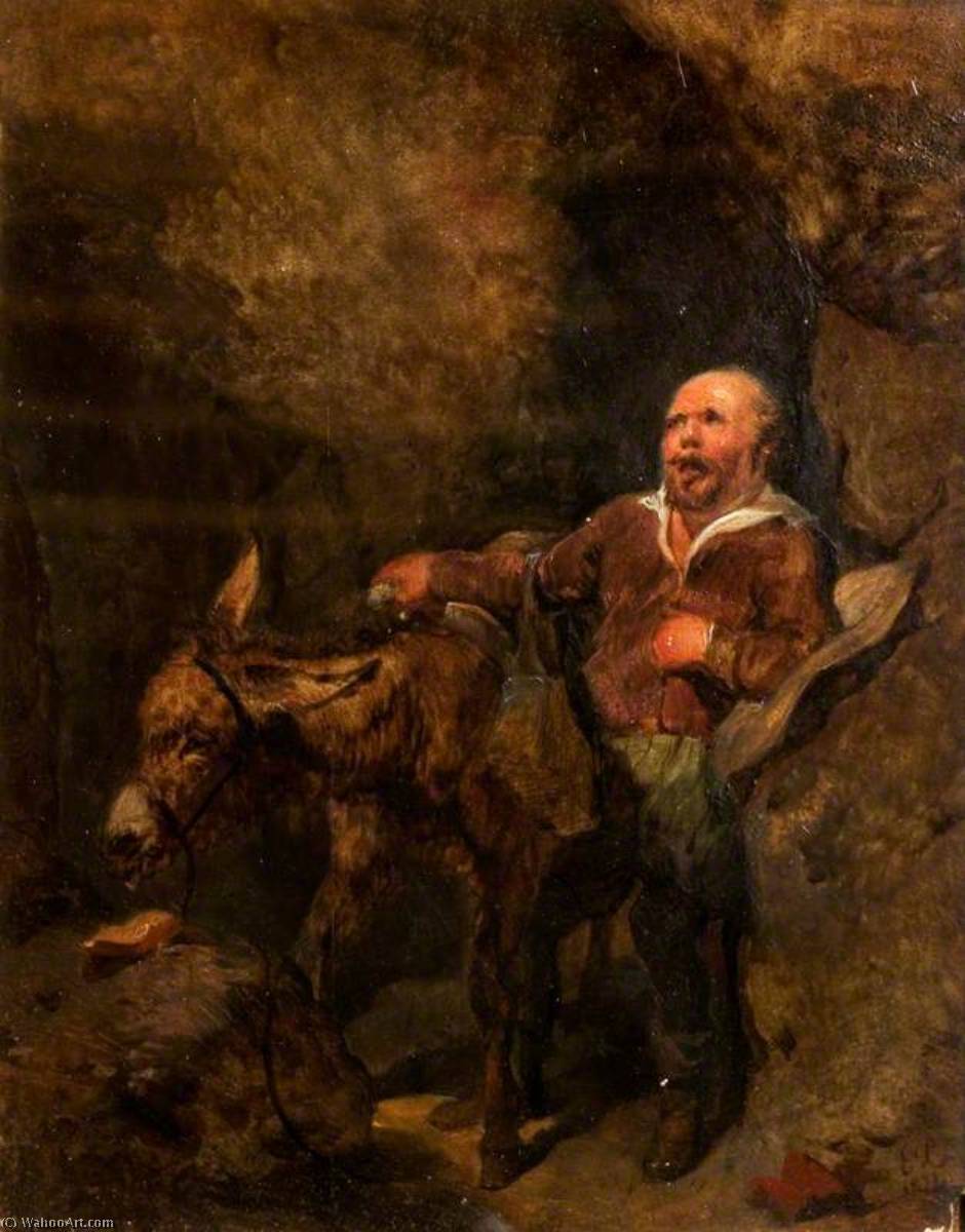 Sancho Panza And Dapple (from Cervantes' 'don Quixote') — Sir Edwin Henry Landseer