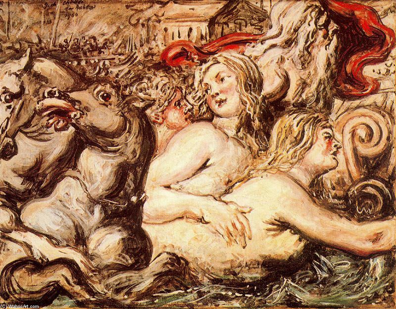 Mythological Scene (after Rubens) — Giorgio De Chirico