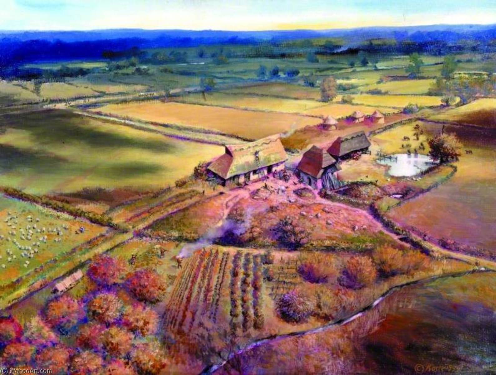 Medieval Farmstead At Stebbingford — Peter Froste