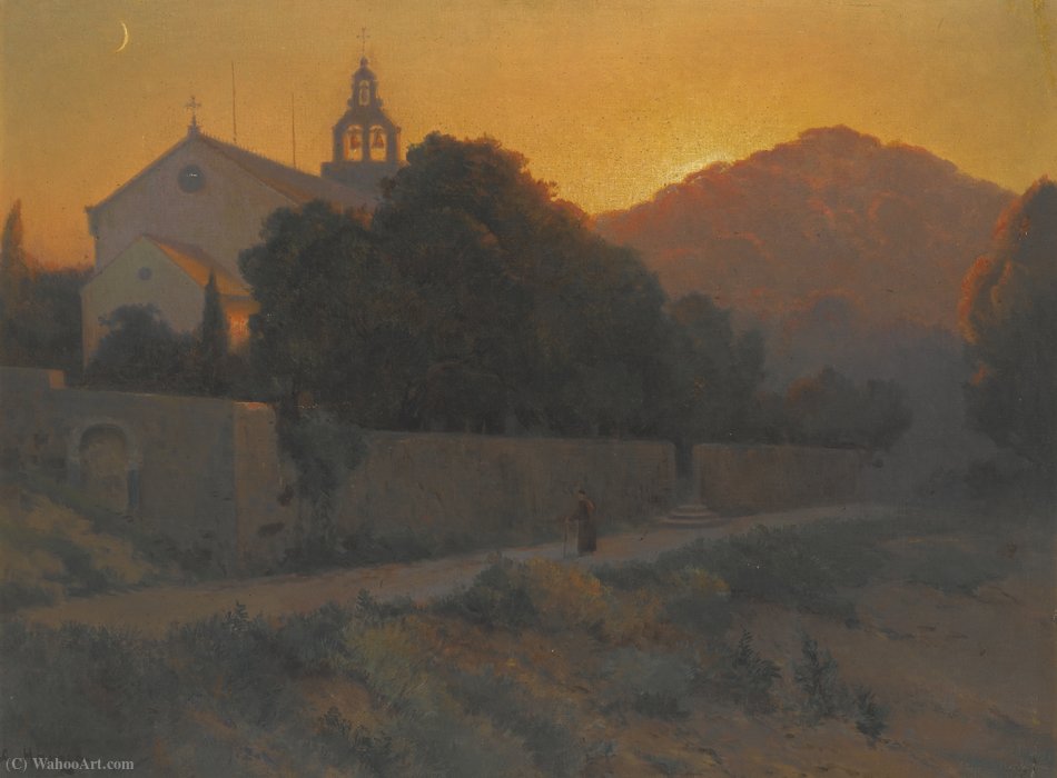 Church In Dubrovnik — Aleksei Vasilievich Hanzen