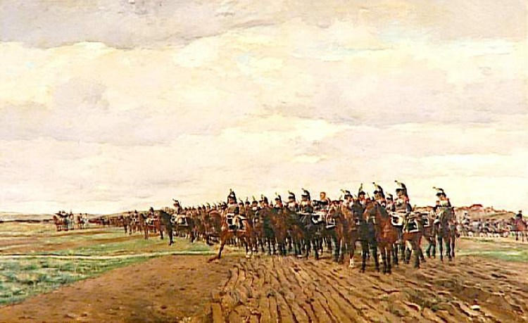 Les Cuirassiers De 1805, Avant Le Combat — Jean-louis Ernest Meissonier