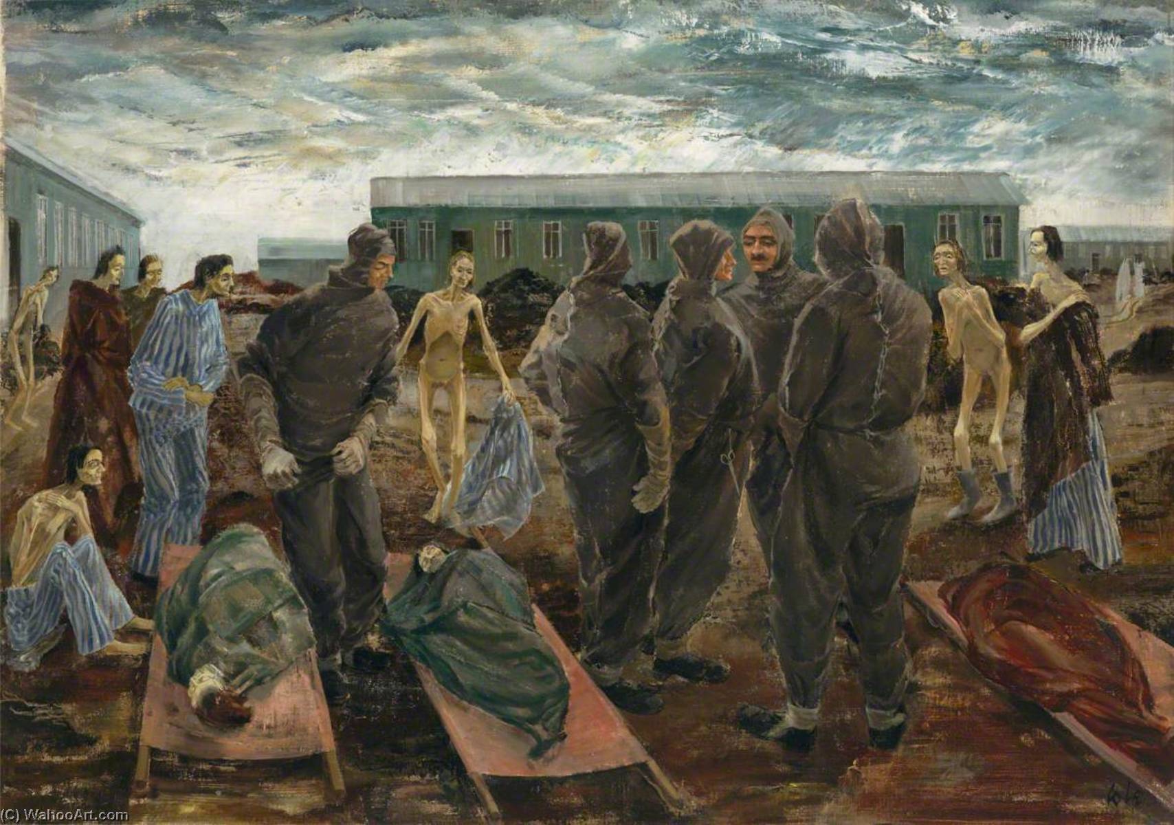 Sick Women And The Hooded Men Of Belsen — Leslie Cole