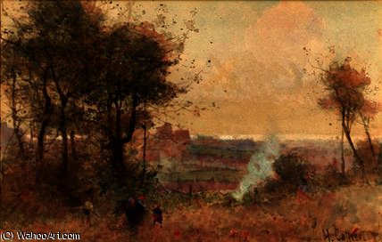 Gathering Wood — Hector Caffieri