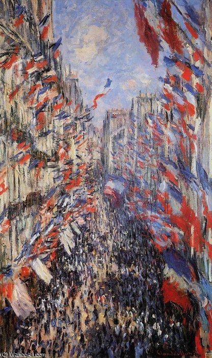 Rue Montorgeuil 30th Of June — Claude Monet
