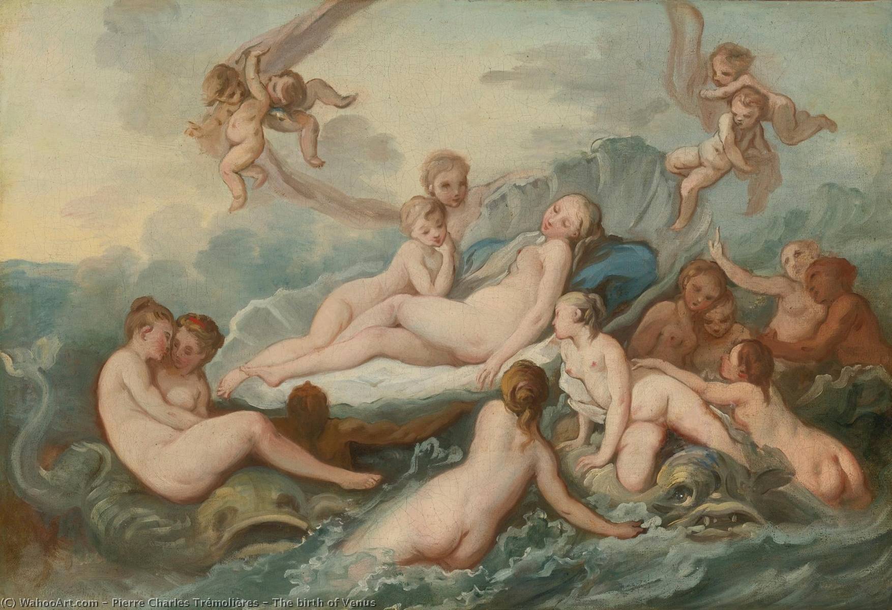 The Birth Of Venus — Pierre Charles Trémolières