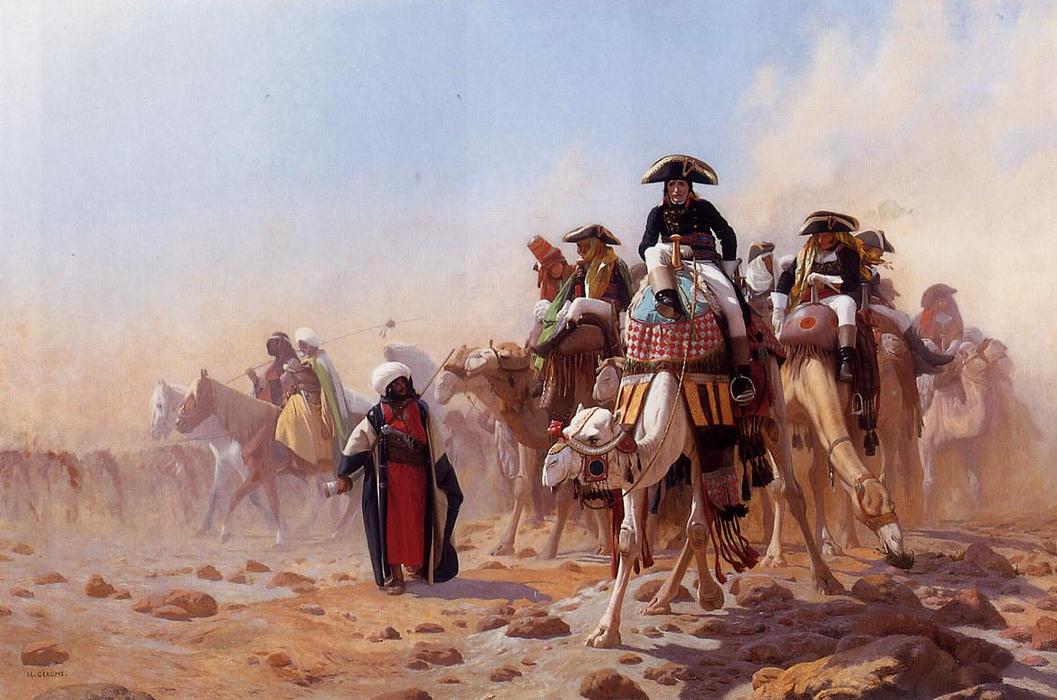 Napoleon And His General Staff — Jean-léon Gérôme
