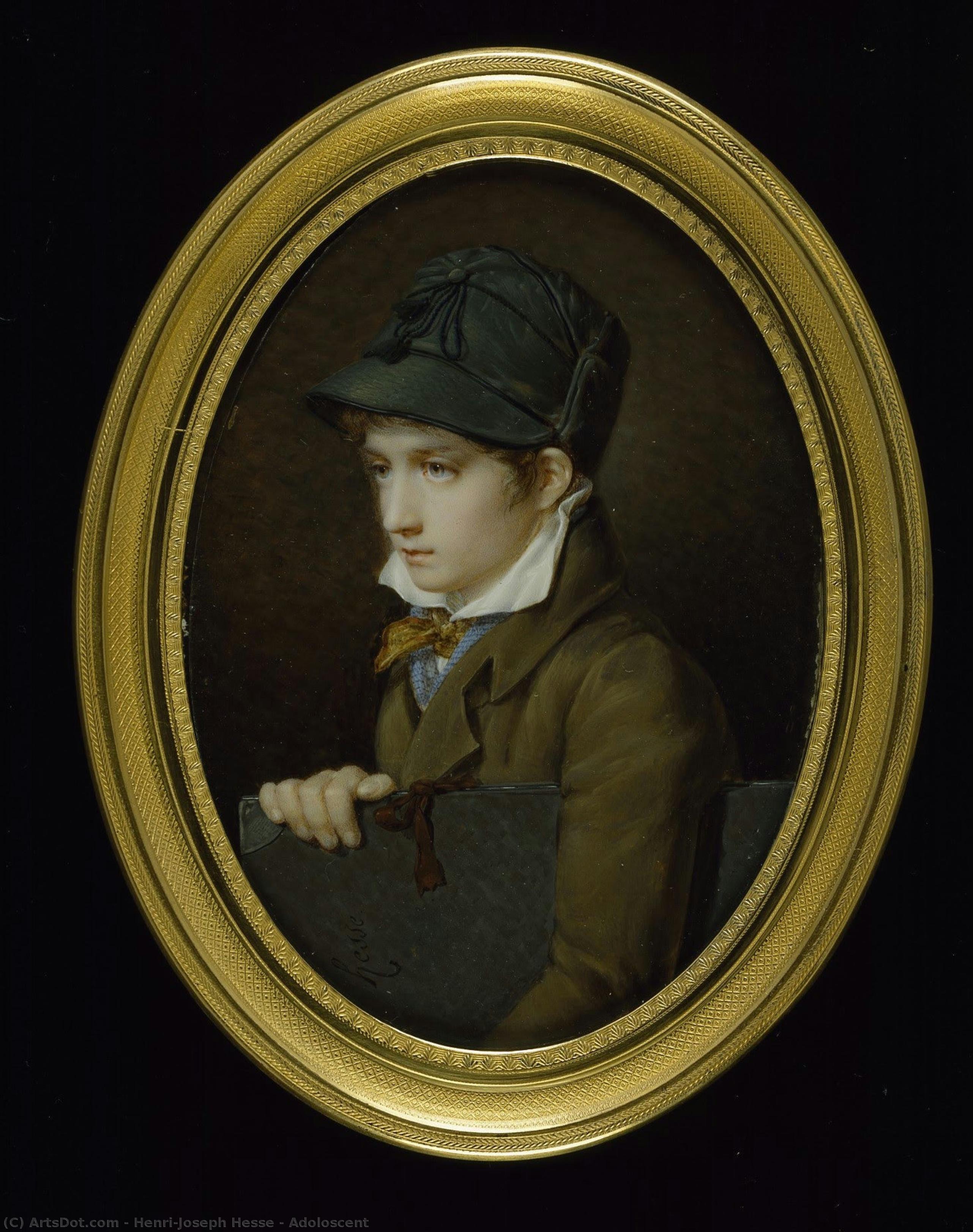 Adoloscent — Henri-joseph Hesse