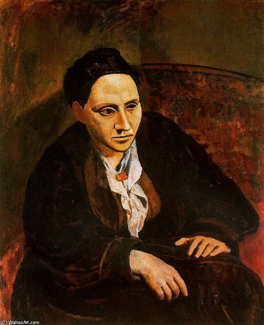 Portrait Of Gertrude Stein — Pablo Picasso