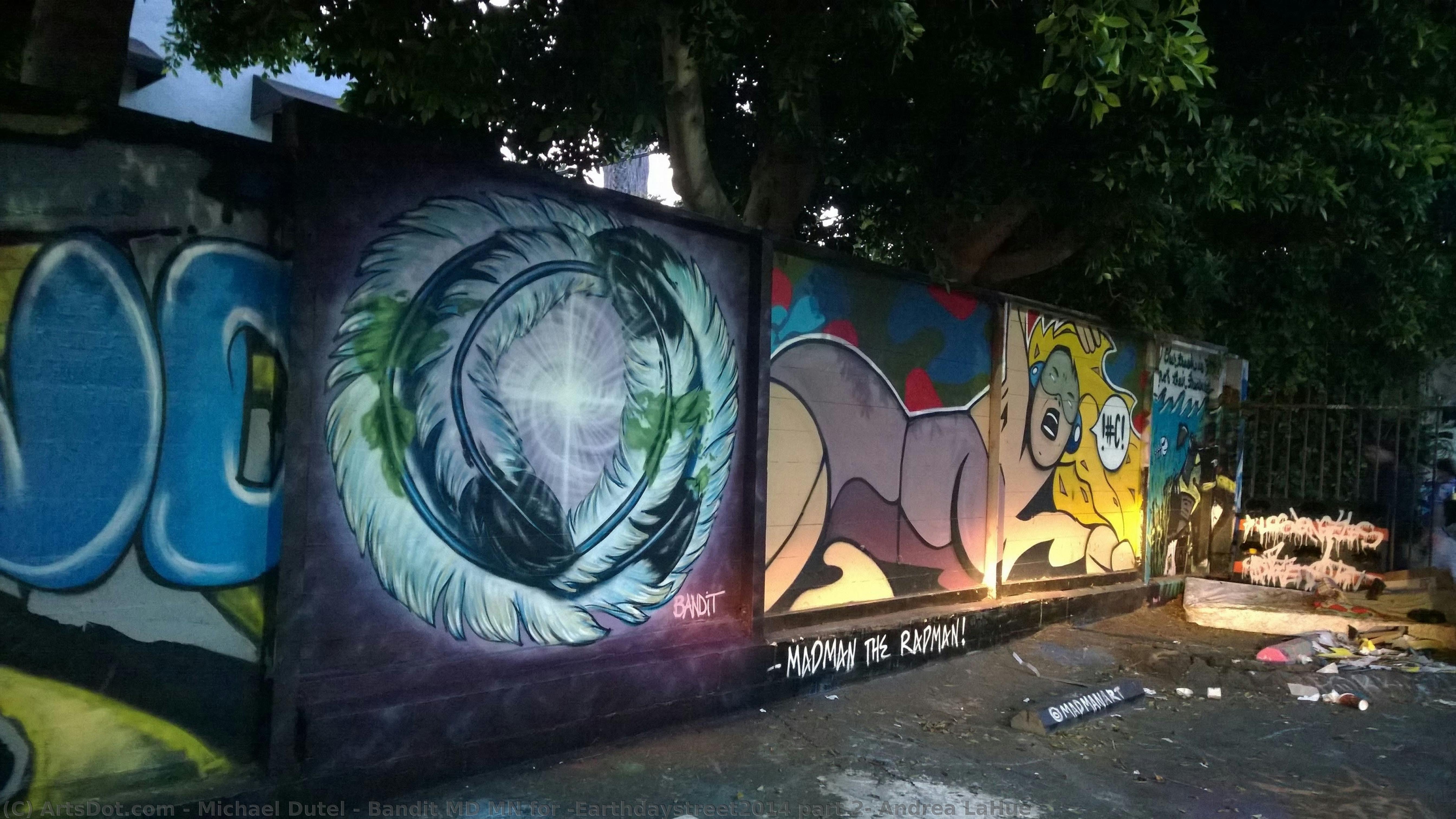 Bandit Md Mn For #earthdaystreet2014 Part 2, Andrea Lahue — Michael Dutel