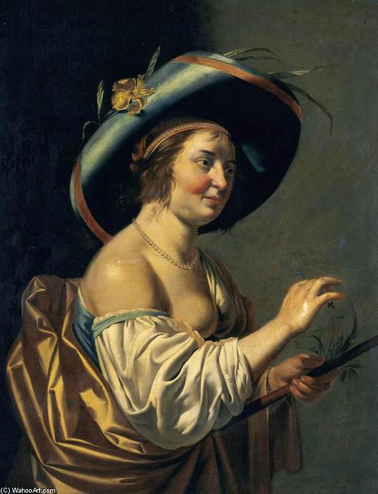 A Shepherdess — Jan Van Bijlert