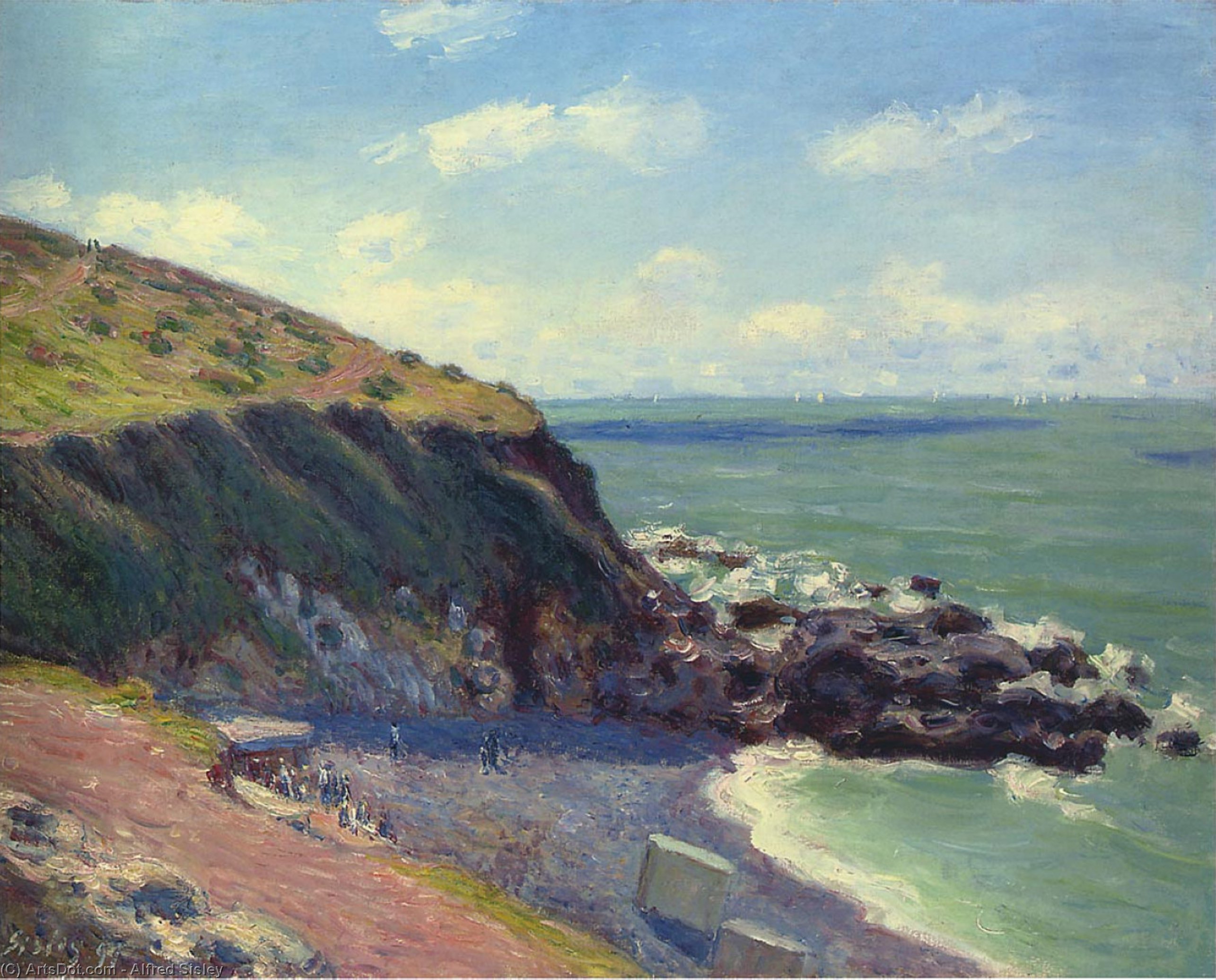 Lady S Cove — Alfred Sisley