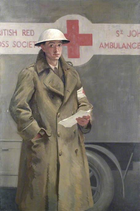 A British Red Cross Society And Order Of St John Of Jerusalem Officer In France — Haydn Reynolds Mackey