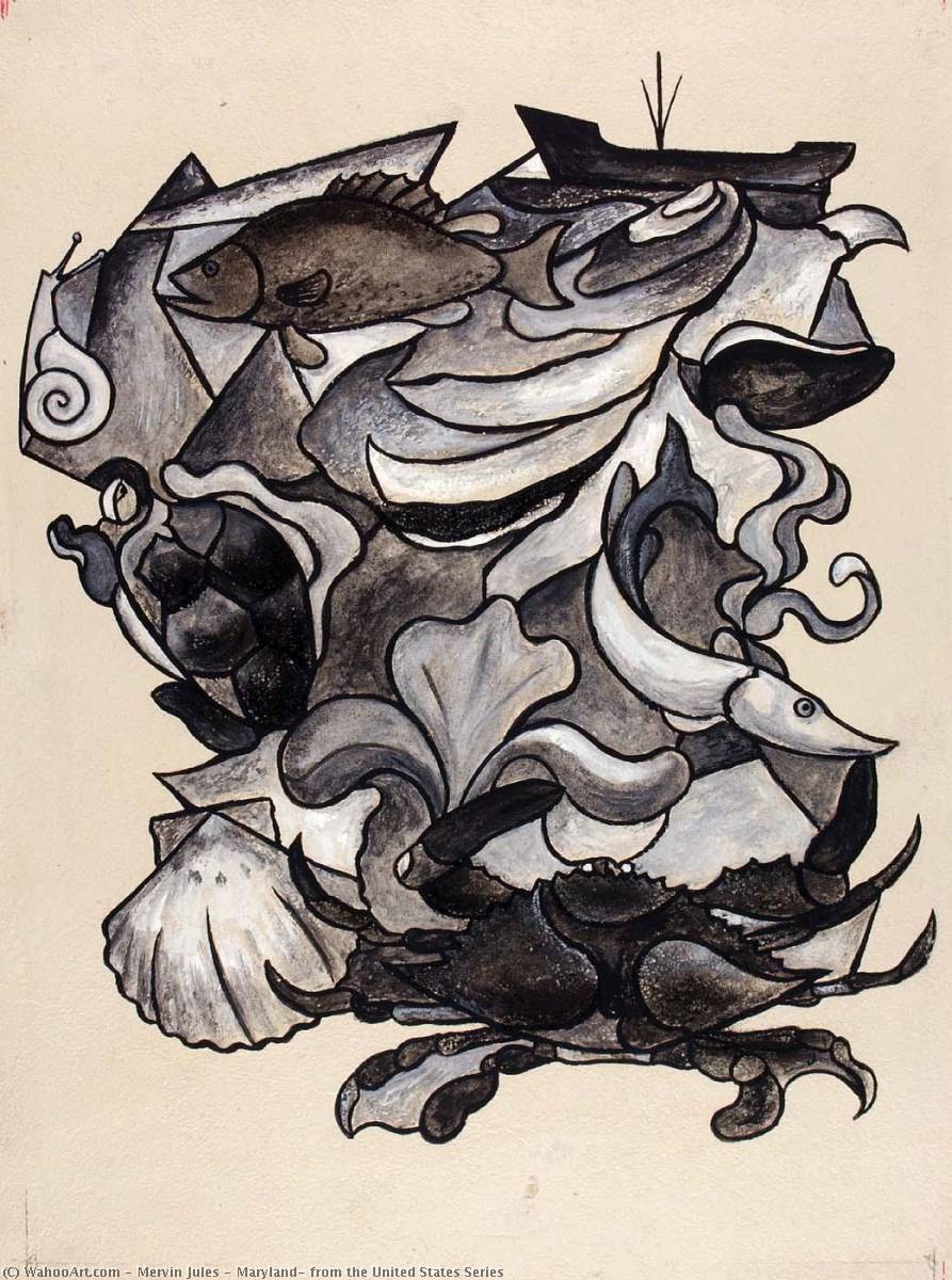 Maryland, From The United States Series — Mervin Jules