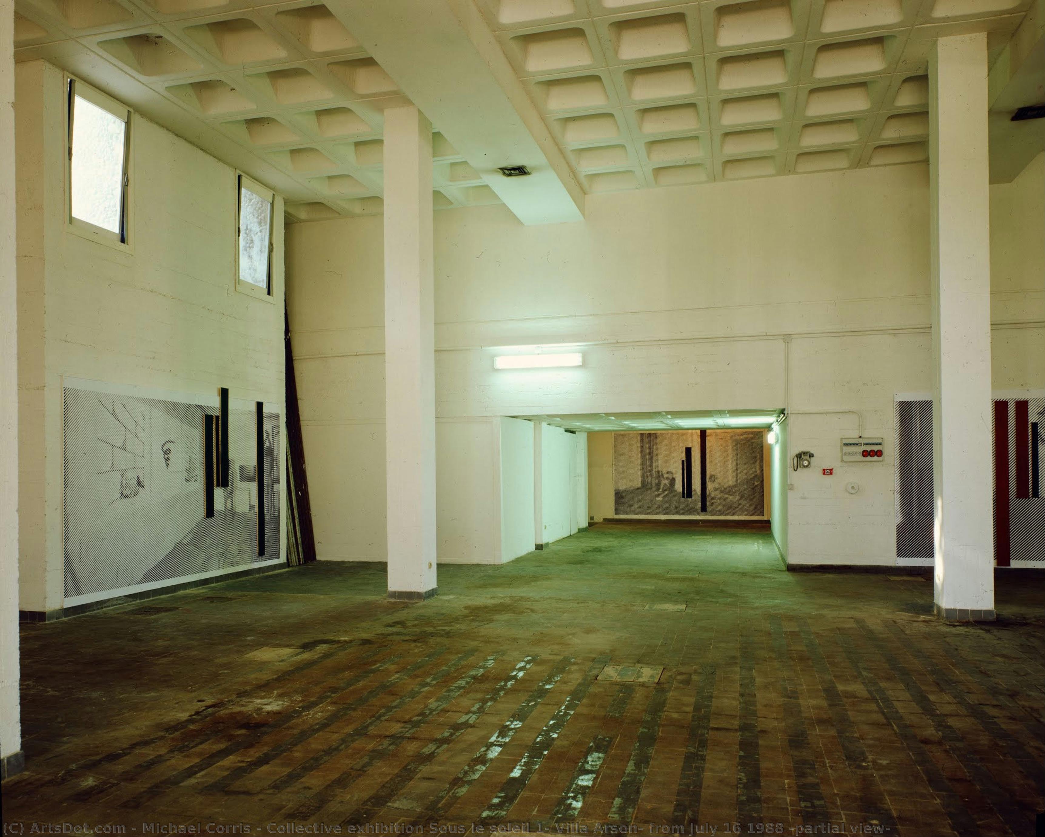 Collective Exhibition Sous Le Soleil 1, Villa Arson, From July 16 1988 (partial View) — Michael Corris